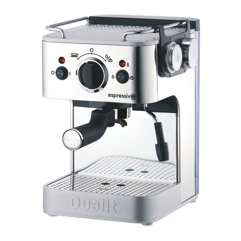 Dualit ESPRESSIVO Specifications