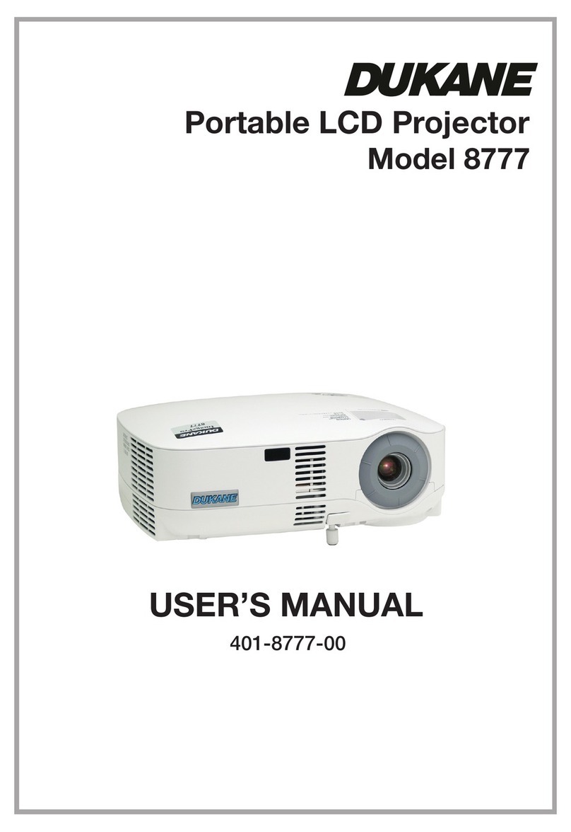 Dukane ImagePro 8777 user manual