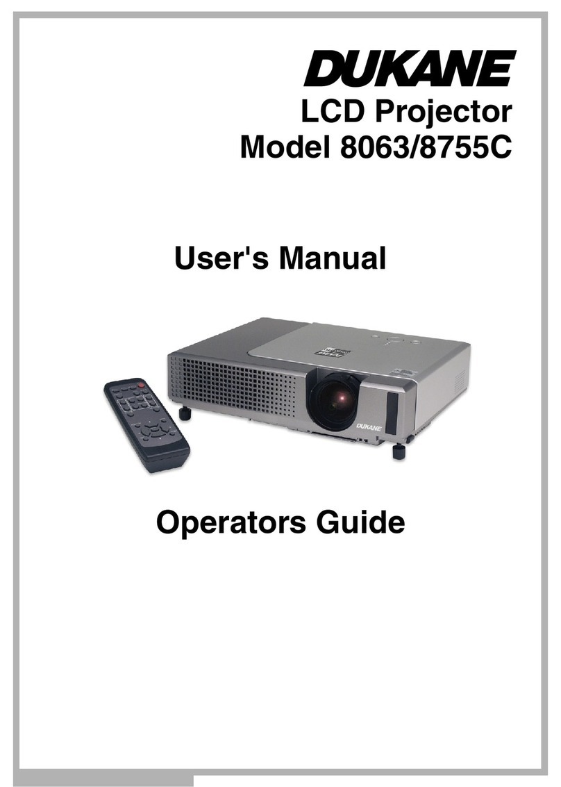 Dukane ImagePro 8063 user manual