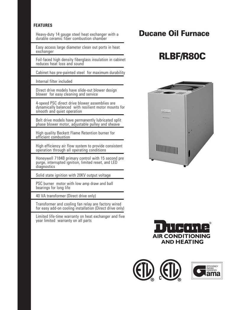 Ducane RLBF/R80C Specifications