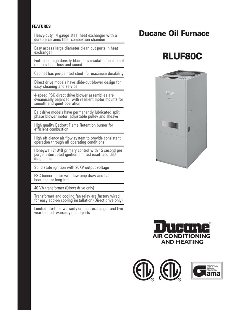 Ducane RLUF80C Series Brochure & specs