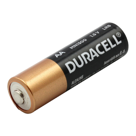 Duracell Coppertop MN 1500 User manual