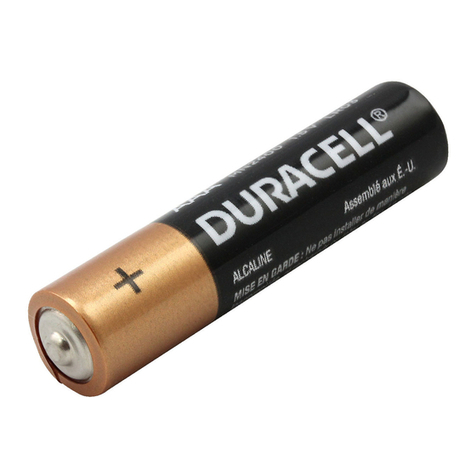Duracell CopperTop MN2400 User manual