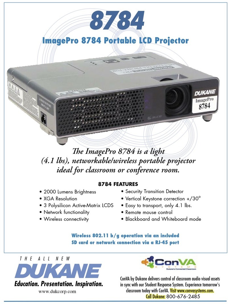 Dukane ImagePro 8784 Brochure & specs