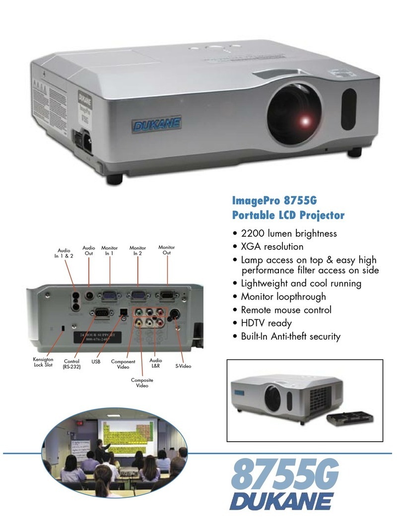 Dukane ImagePro 8755G Brochure & specs