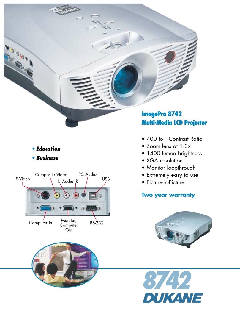 Dukane ImagePro 8742 User manual