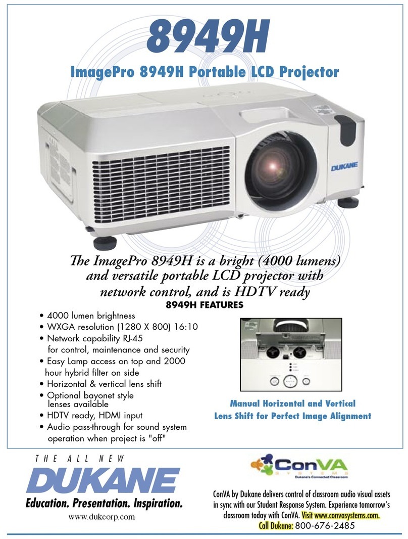 Dukane ImagePro 8949H User manual