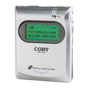Coby MPC440 - 128 MB Digital Player operating instructions