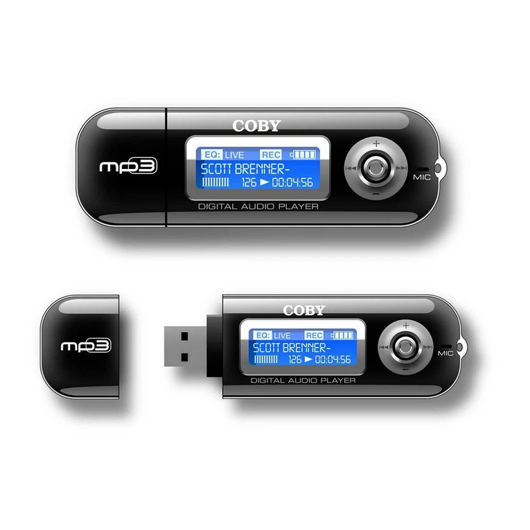 Coby MP-C841 User manual