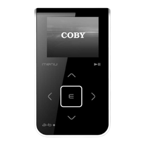 Coby MP-C951 Setup guide