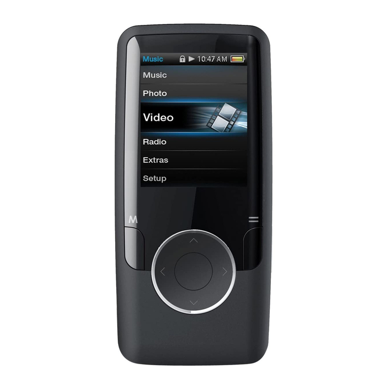 Coby MP601 Series User manual