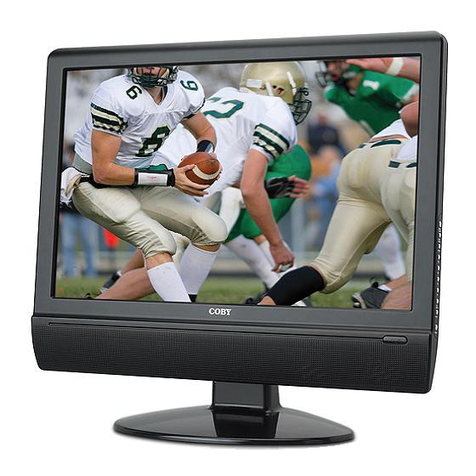 Coby TFTV2224 - 22" LCD TV User manual