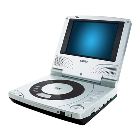 Coby TFDVD5010 - DVD Player - 5 Operation instructions