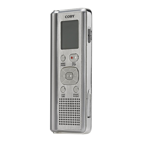 Coby CXR190-1G User manual