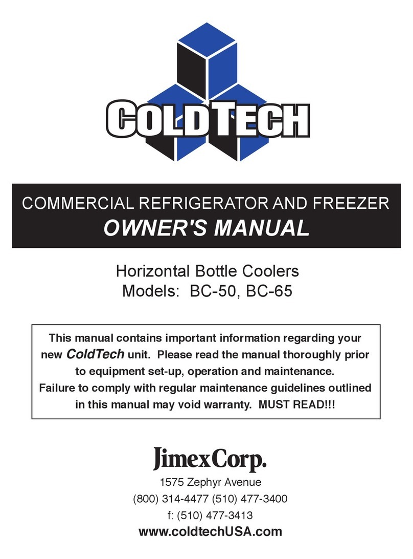 ColdTech BC-50 User manual