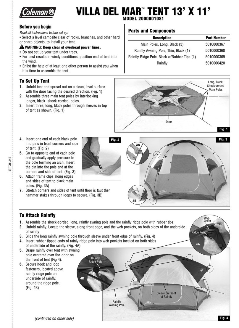 Coleman 2000001081 User manual