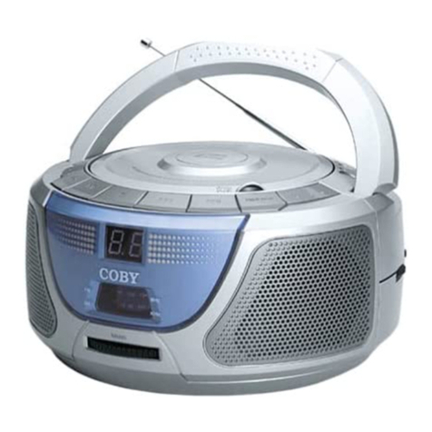 Coby CX-CD237 User manual