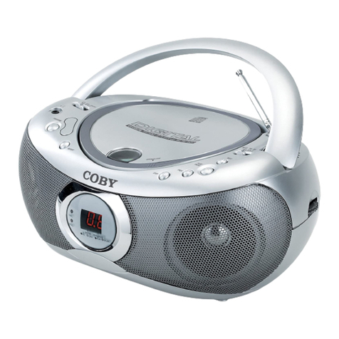 Coby CX-CD236 User manual