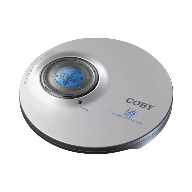 Coby CD player User manual