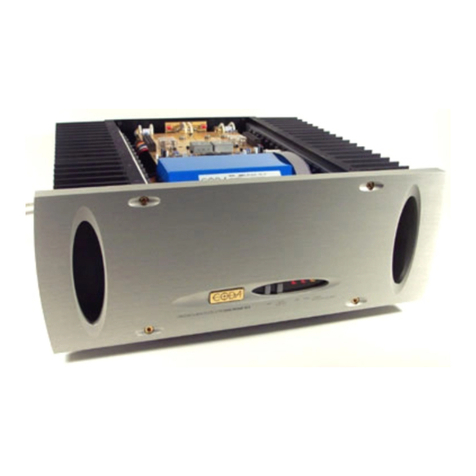 Coda Amplifier 10.5 User manual