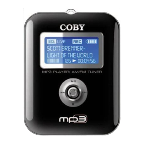 Coby MP-C751 user manual