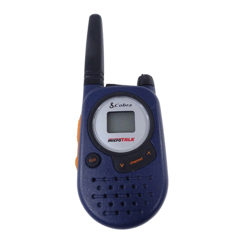 Cobra MicroTalk FRS 130 User manual