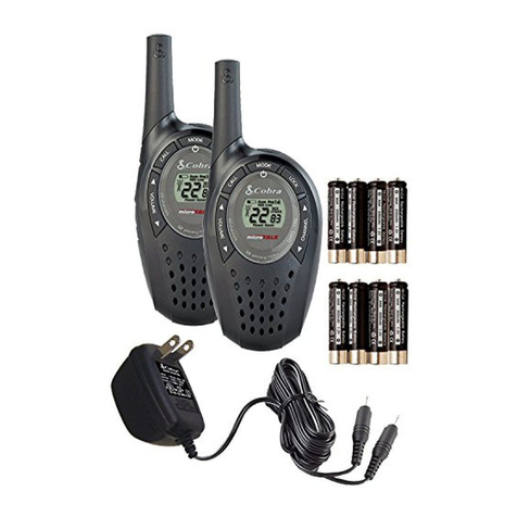 Cobra microTALK CXT90 User manual Cobra microTALK CXT90 User manual