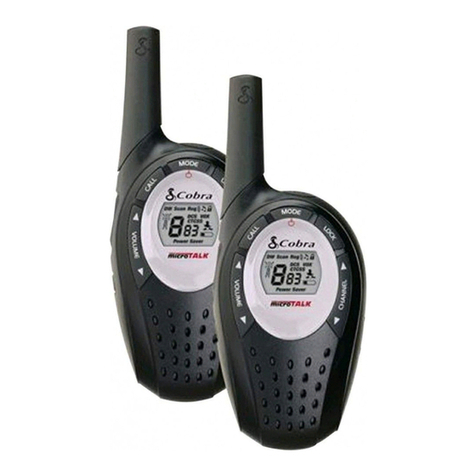 Cobra microTALK MT 800 User manual