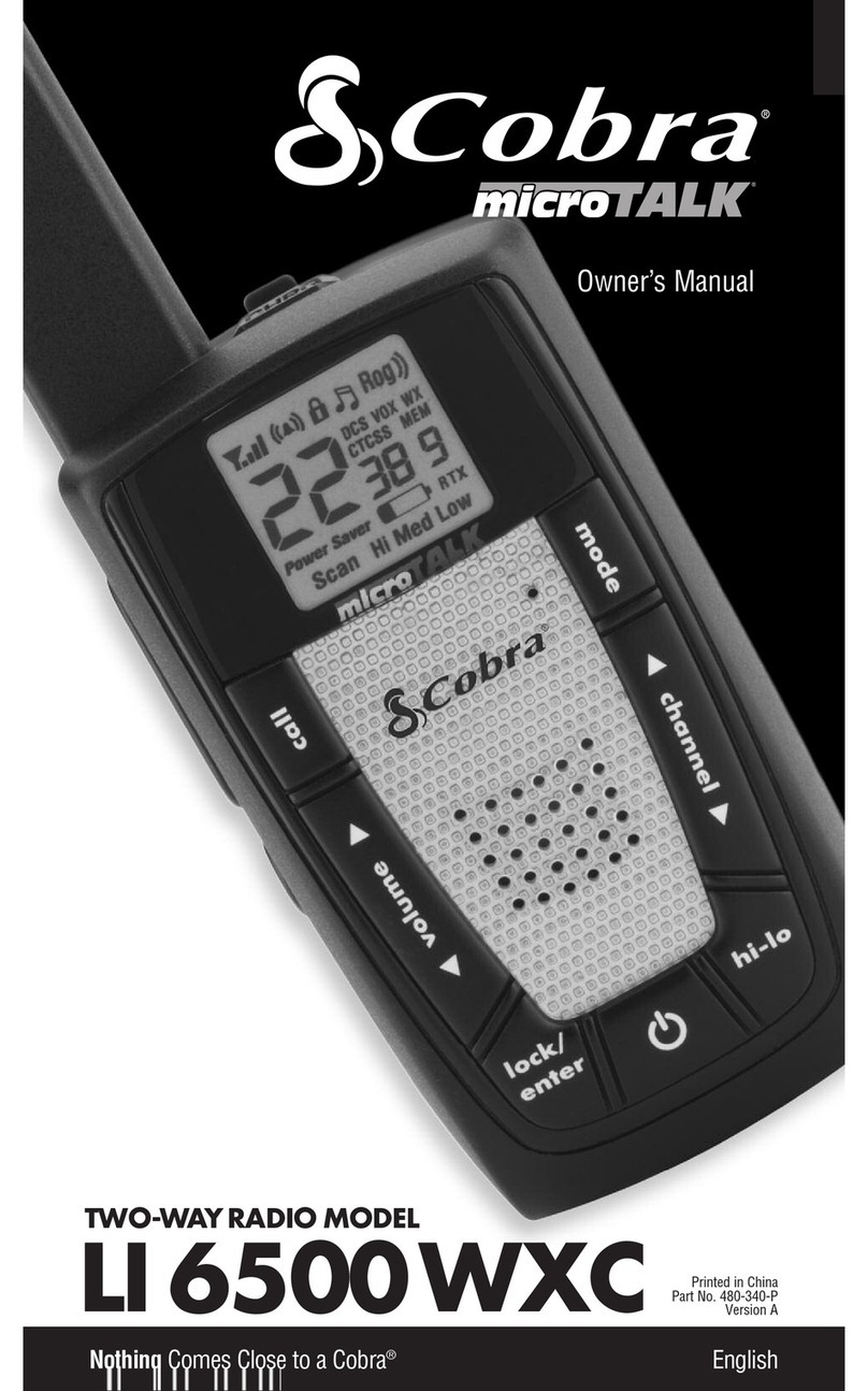 Cobra LI 6500WXC User manual