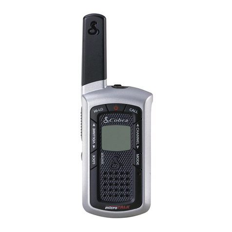 Cobra microTalk LI 6000 WX User manual