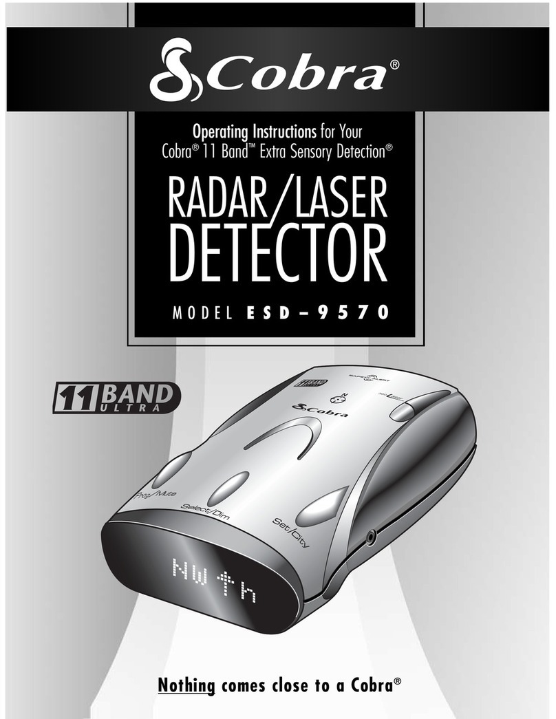 Cobra ESD-9570 operating instructions
