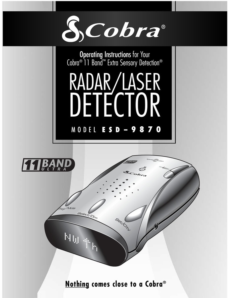 Cobra ESD-9870 User manual
