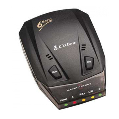 Cobra ESD-6050 operating instructions