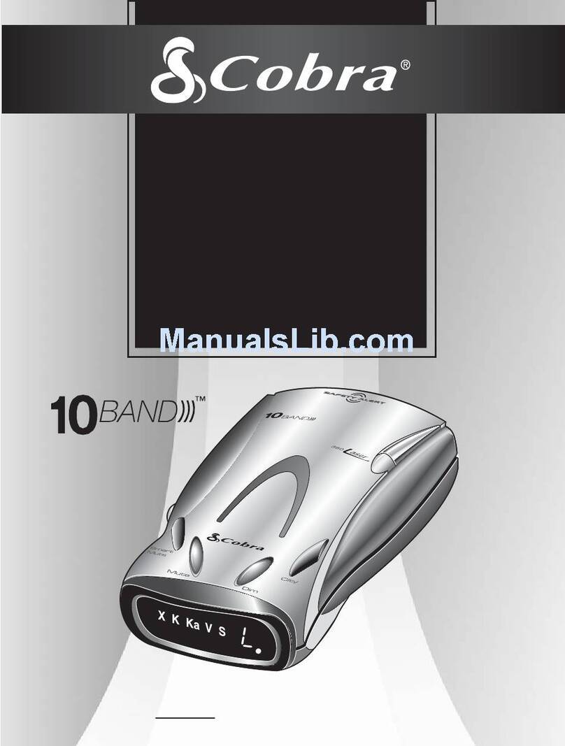 Cobra ESD-9110 User manual
