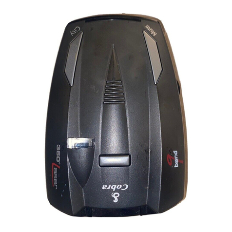 Cobra ESD 7100 User manual Cobra ESD 7100 User manual