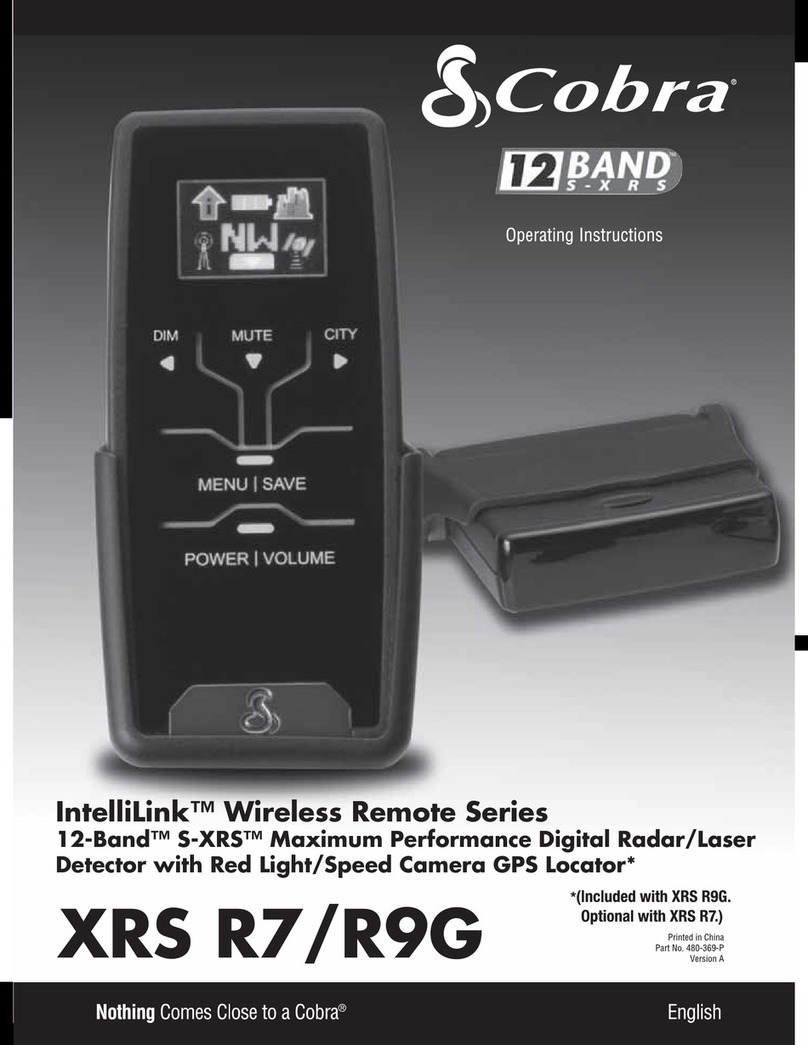 Cobra INTELLILINK XRS R7 User manual