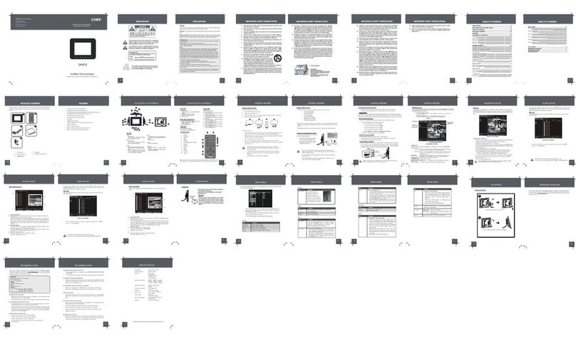 Coby DP870 instruction manual
