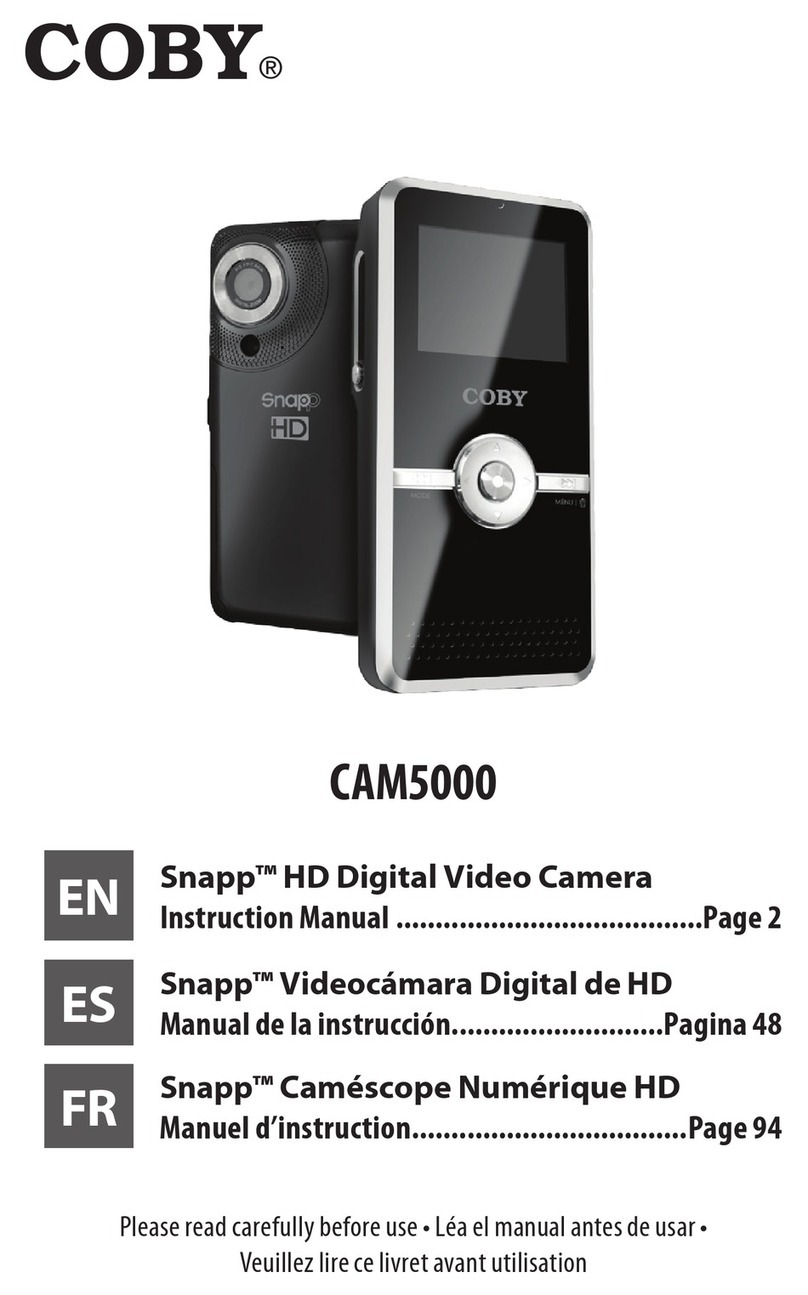 Coby CAM5000 - SNAPP Camcorder - 720p User manual