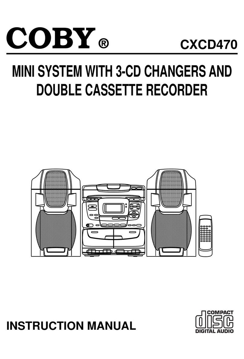 Coby CXCD470 instruction manual