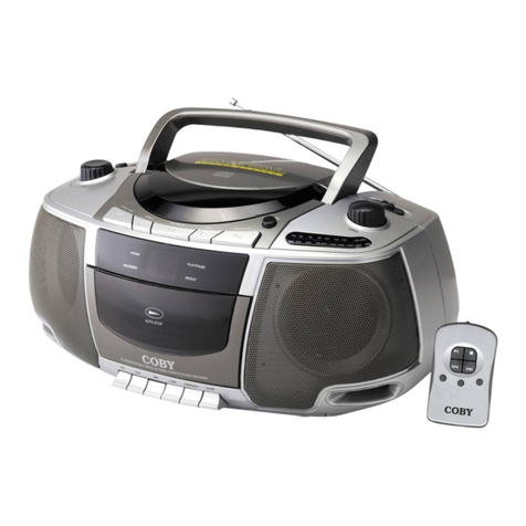 Coby CX-CD250 User manual