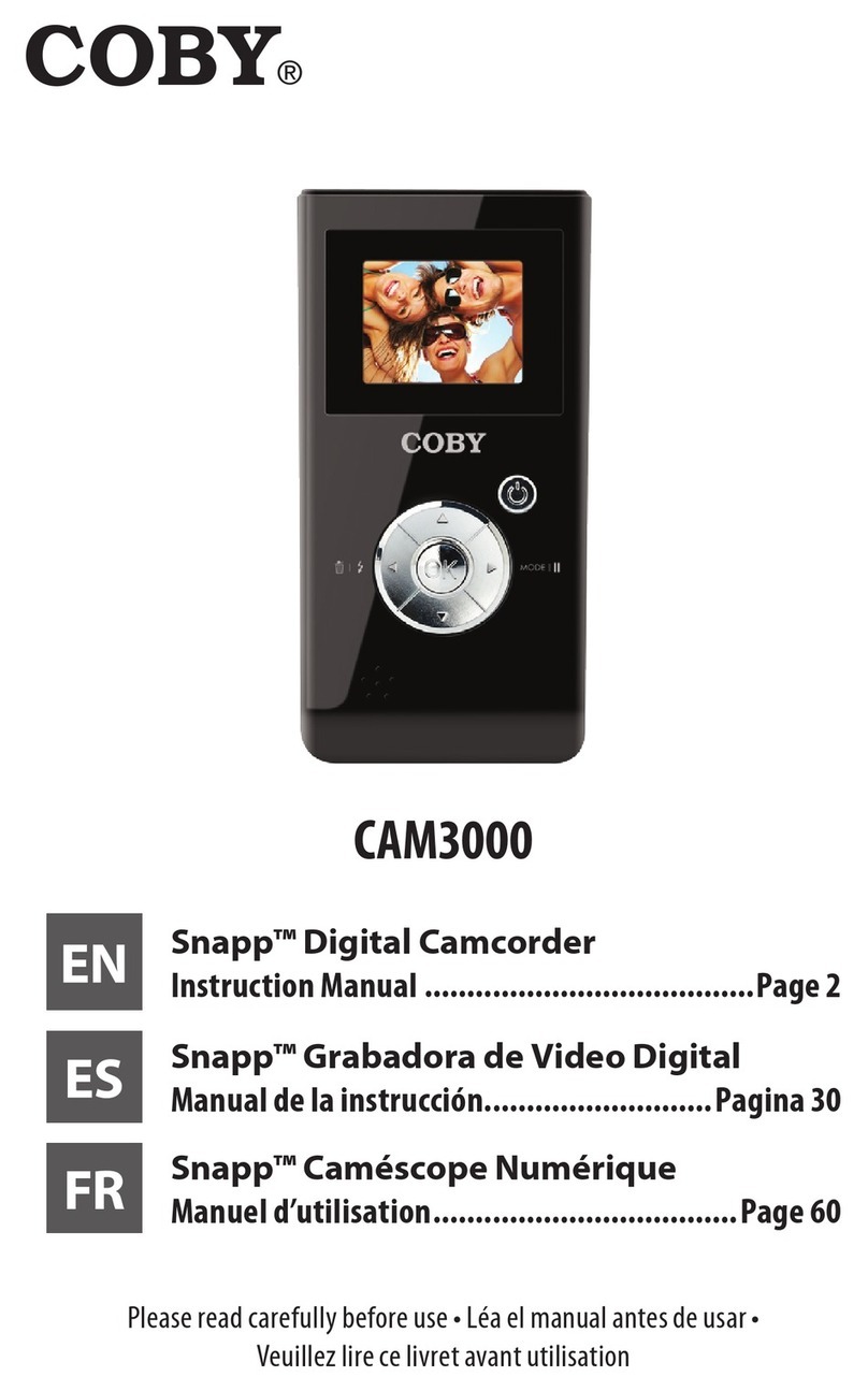 Coby SNAPP CAM3000 instruction manual