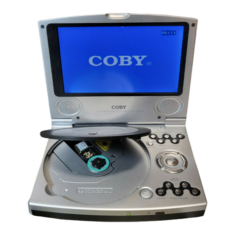 Coby TFDVD7100 - DVD Player - 7 owner's manual