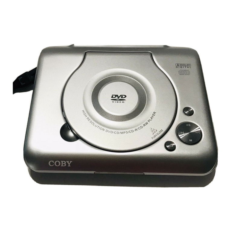 Coby 209SS User manual