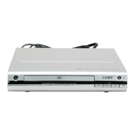 Coby DVD-283 User manual