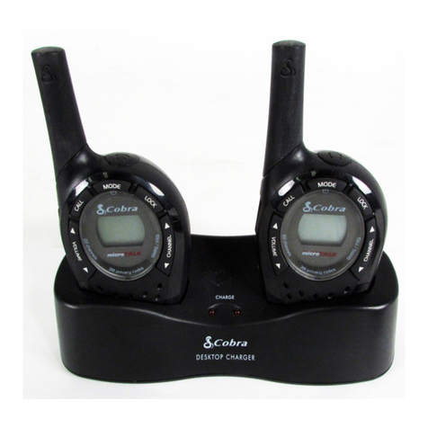 Cobra microTALK PR250WX C User manual