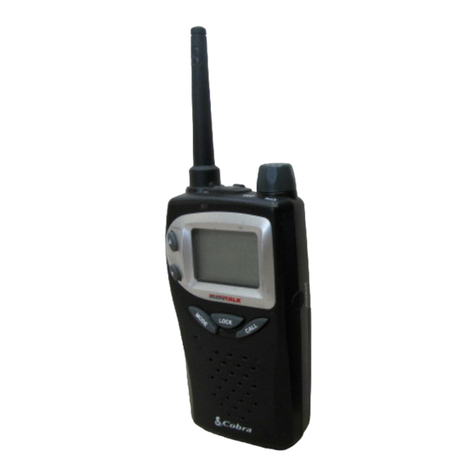 Cobra microTALK PR 900 DX User manual