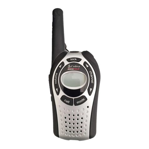 Cobra microTALK MT 750 User manual