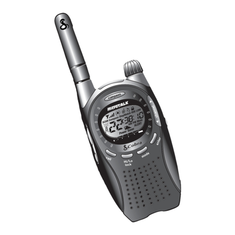 Cobra PR 1100 User manual