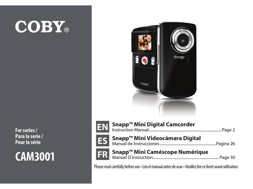 Coby CAM3001 User manual