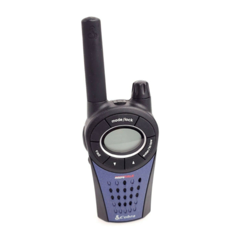 Cobra microTALK PR3850WXC User manual